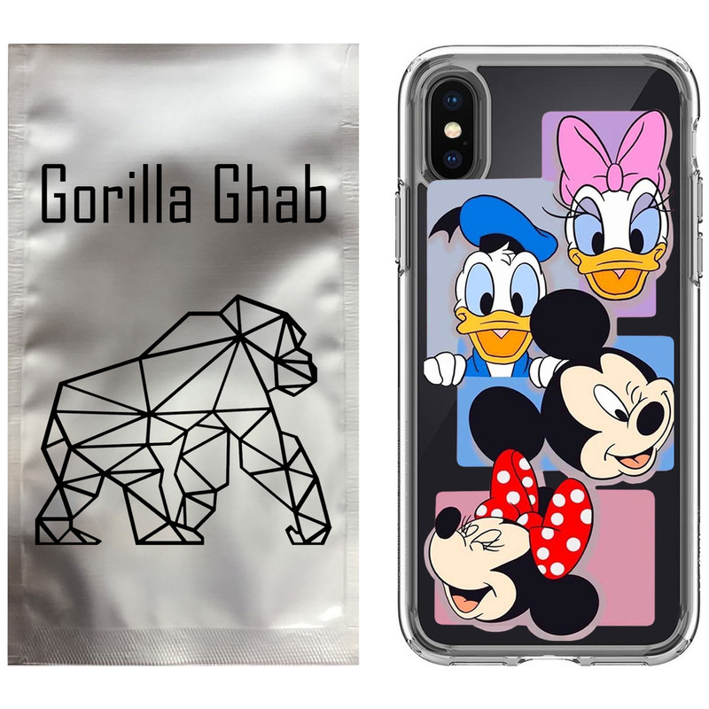 کاور گوریلا قاب مدل CLG کد 5 طرح عروسکی مناسب برای گوشی موبایل اپل iPhone X / XS