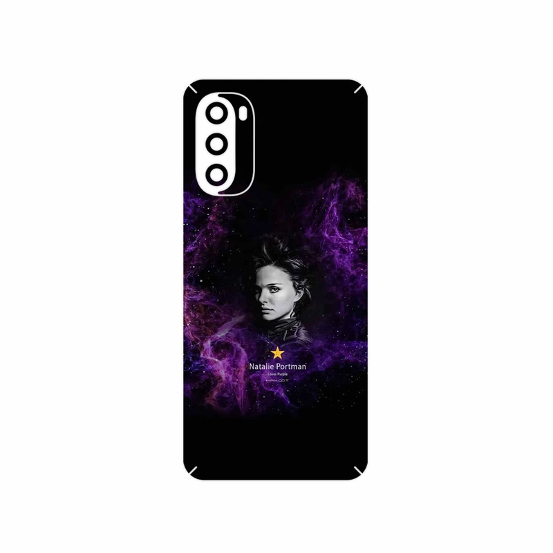 برچسب پوششی ماهوت مدل Natalie Portman مناسب برای گوشی موبایل موتورولا Moto G52