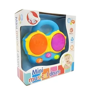 اسباب بازی موزیکال مینی درام مدل Mini Musical  dram زرد وآبی کد 65078