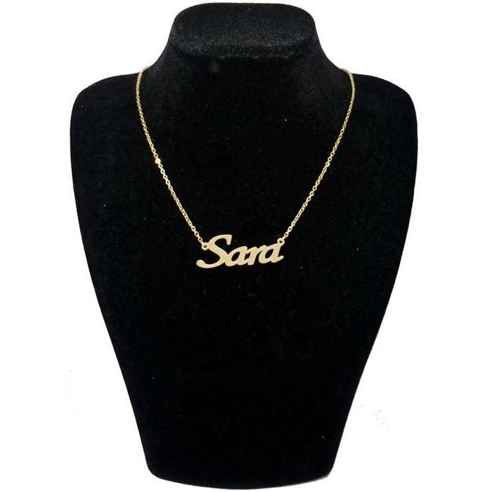 گردنبند نقره طرح اسم سارا کد 03 گردنبند نقره طرح اسم سارا کد 03