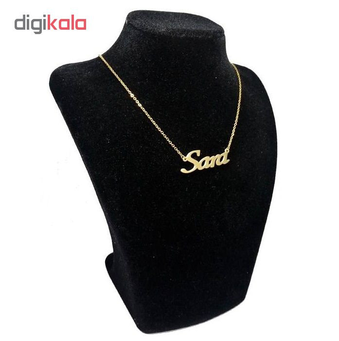 گردنبند نقره طرح اسم سارا کد 03 گردنبند نقره طرح اسم سارا کد 03
