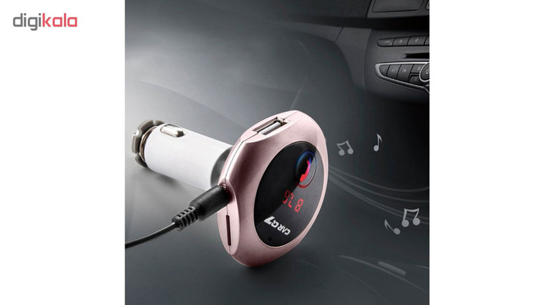 پخش کننده اف ام و شارژر خودرو ارلدام مدل M9 طلایی