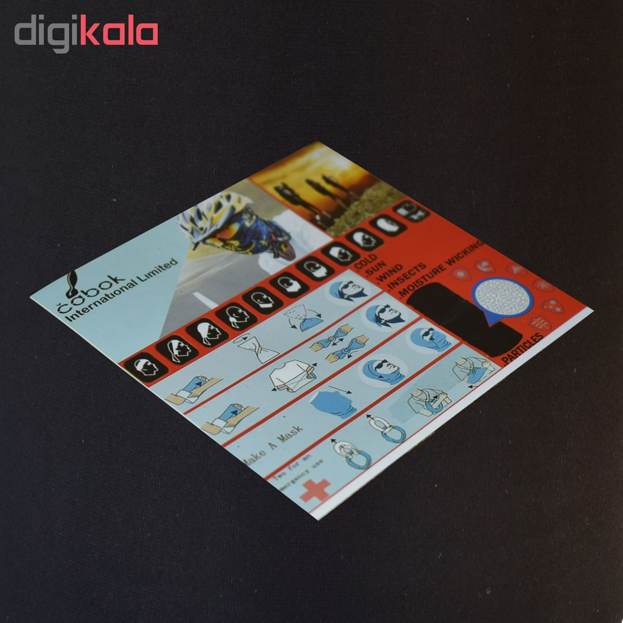 دستمال سر چابوک مدل Black1 کد 6280 دستمال سر چابوک مدل Black1 کد 6280