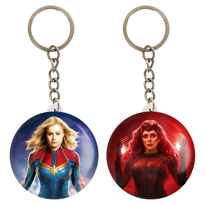 جاکلیدی خندالو مدل اسکارلت ویچ و کاپیتان مارول مارول Marvel کد 1937519383 مجموعه 2 عددی