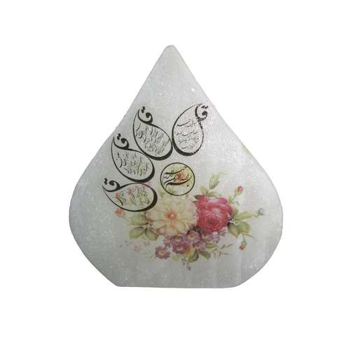 سنگ نمک دکوری مدل اشک طرح چهار قل