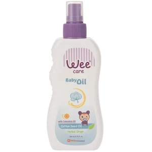 روغن بچه وی مدل Cotton Seed Oil حجم 200 میلی لیتر
