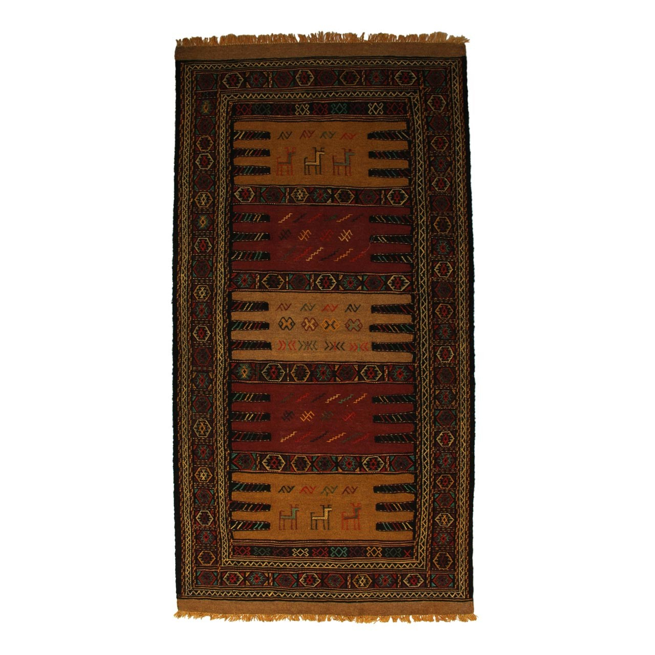 گلیم دستبافت سرزمین فرش کد TKG127