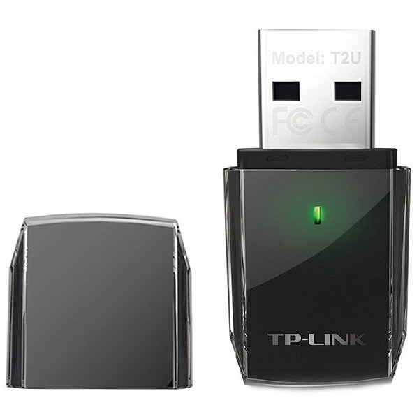 کارت شبکه USB وایرلس و دوبانده تی پی-لینک مدل Archer T2U