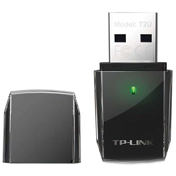 کارت شبکه USB وایرلس و دوبانده تیپی-لینک مدل Archer T2U کارت شبکه USB وایرلس و دوبانده تیپی-لینک مدل Archer T2U