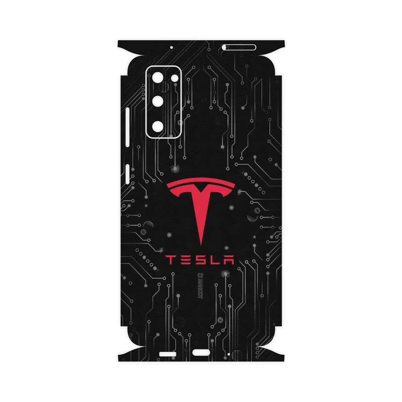 برچسب پوششی ماهوت مدل TESLA-Motors-FullSkin مناسب برای گوشی موبایل سامسونگ Galaxy S20 FE