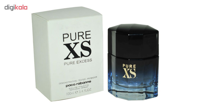تستر ادو تویلت مردانه پاکو رابان مدل Pure XS حجم 100 میلیلیتر تستر ادو تویلت مردانه پاکو رابان مدل Pure XS حجم 100 میلیلیتر