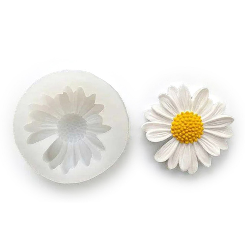 قالب شمع گچ صفوی زاده مدل گل بابونه کد DCO2021