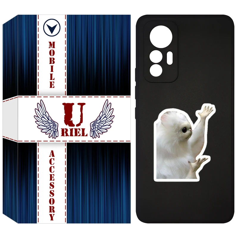 کاور یوریل مدل KSH کد 89 طرح میمون سفید مناسب برای گوشی موبایل شیائومی 12 Lite