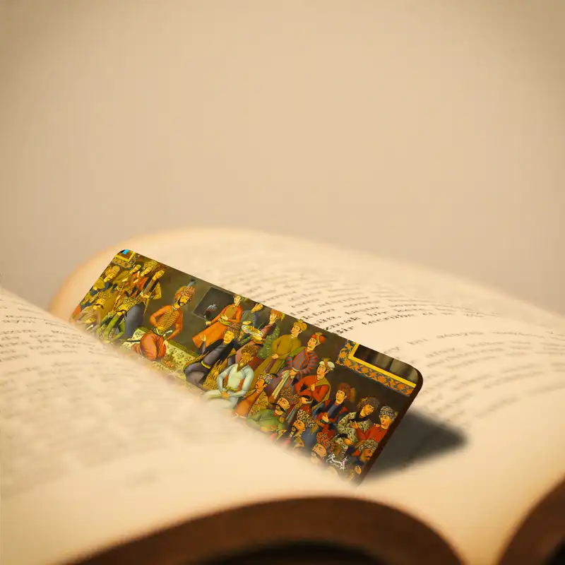 نشانگر کتاب لوکسینو مدل بزم ایرانی کد Bookland_155