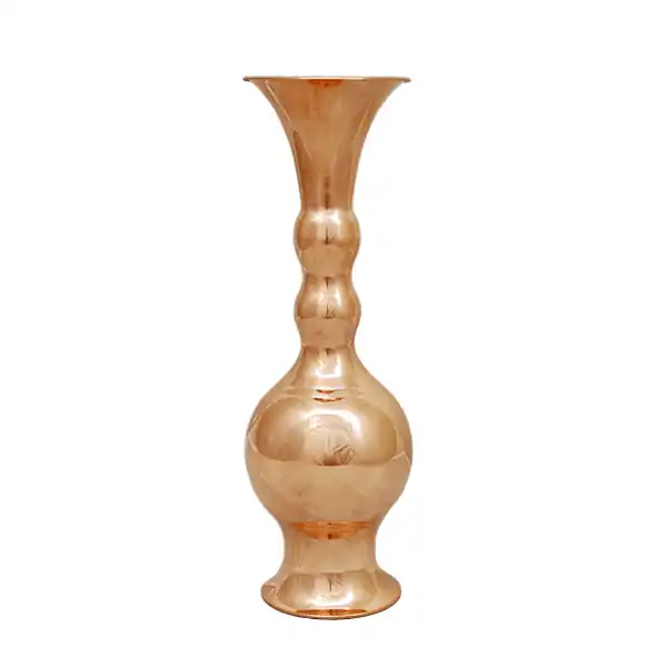 گلدان مسی مدل توپی کد ZH134.2