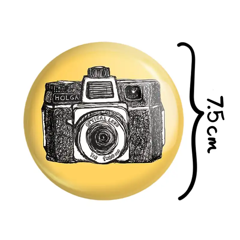 آینه جیبی خندالو طرح دوربین مدل تاشو کد 1685