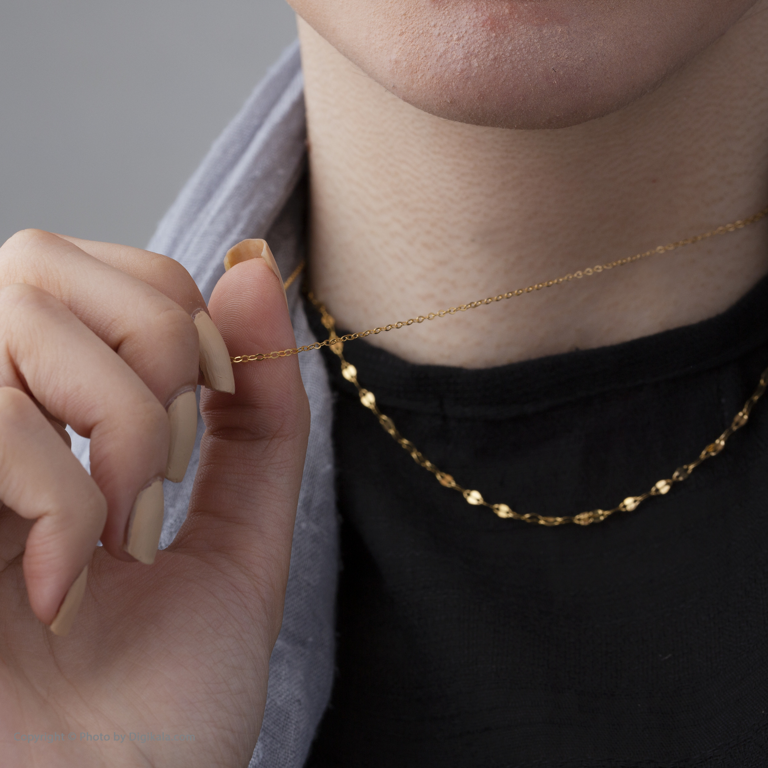 زنجیر طلا 18 عیار زنانه مایا ماهک مدل MM1268