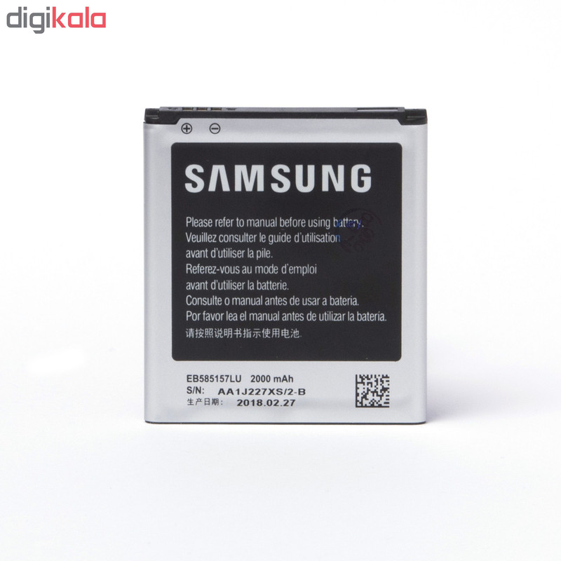 باتری موبایل مدل G355 ظرفیت 2000 میلی آمپر ساعت مناسب برای گوشی موبایل سامسونگ Galaxy Core2