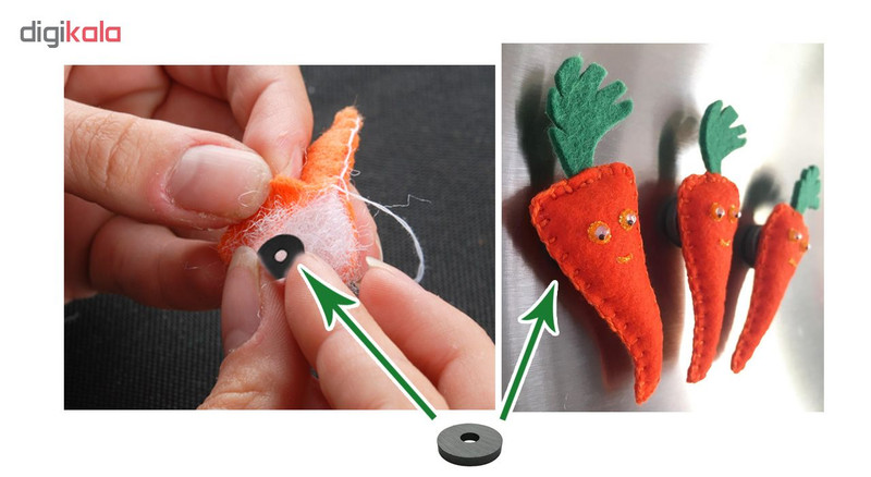 آهنربا حلقه ای مدل فریت بسته 20 عددی آهنربا حلقه ای مدل فریت بسته 20 عددی