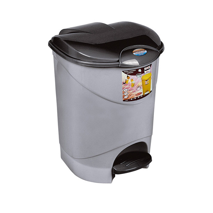 سطل زباله ناصر پلاستیک طرح مرجان کد 2440