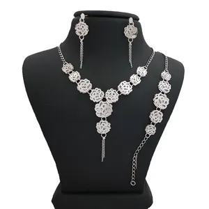 سرویس نقره گل laser1