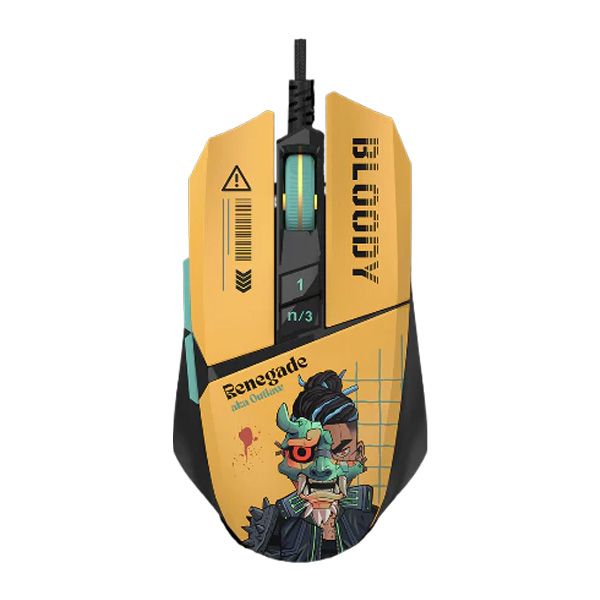 ماوس مخصوص بازی بلادی مدل W63 Max Renegade Sunset Activated