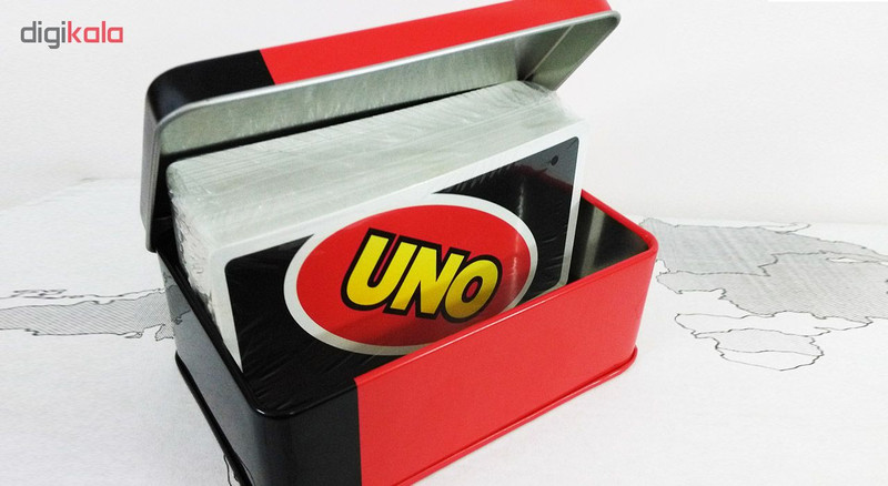 قیمت و خرید بازی فکری 108 کارتی اونو مدل uno big card