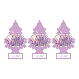 خوشبوکننده خودرو لیتل تریس مدل Trees رایحه Levender بسته 3 عددی