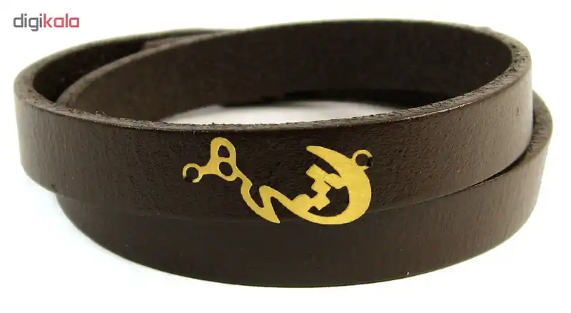 دستبند طلا 18عیار مردانه مانچو مدل bfg072