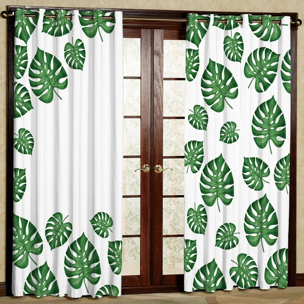 پرده  مدل برگ انجیری کد 1 سایز 280x140 سانتی متر