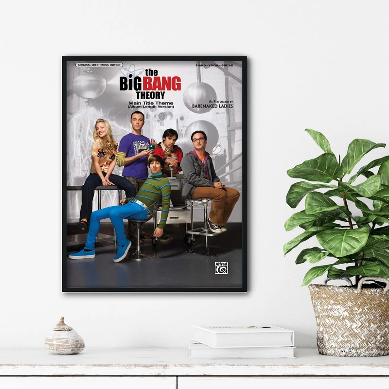 تابلو آتریسا طرح سریال big bang theory مدل ATB002