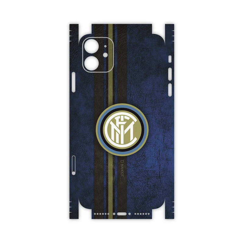 برچسب پوششی ماهوت مدل Inter-Milan-FC-FullSkin مناسب برای گوشی موبایل اپل iPhone 11