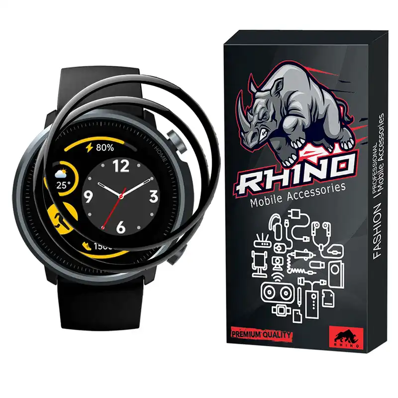 محافظ صفحه نمایش راینو مدل R-PMMA مناسب برای مچ بند هوشمند میبرو A1 بسته 2 عددی