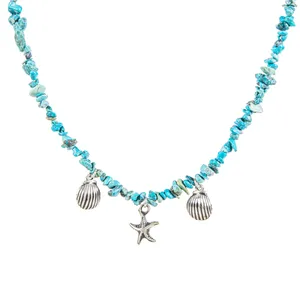 گردنبند نقره زنانه ریسه گالری مدل ایبیزا 5258