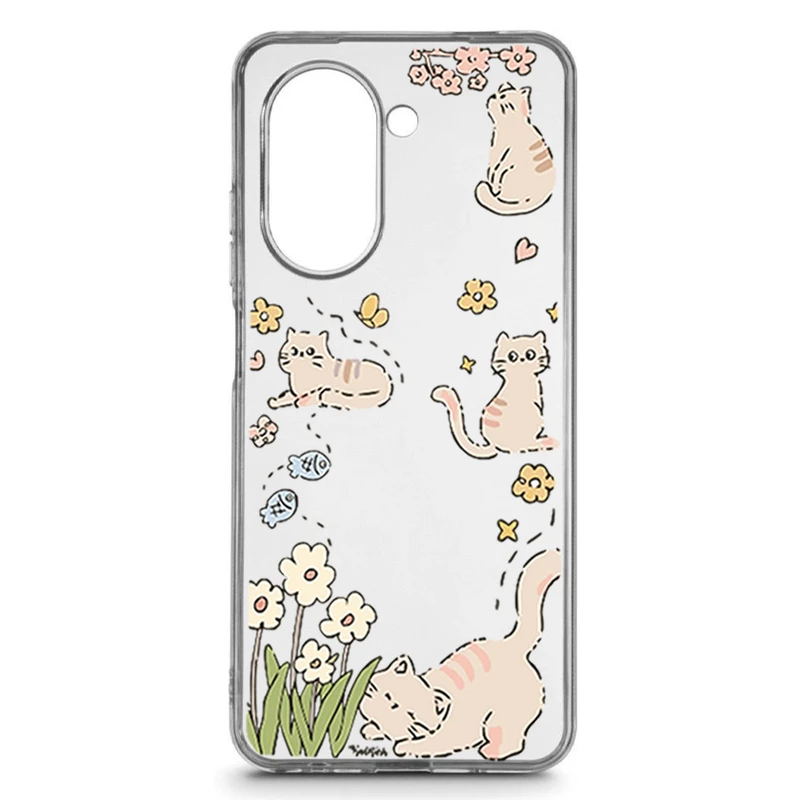کاور طرح Cat & Flower مناسب برای گوشی موبایل شیائومی Redmi Poco X8 Pro