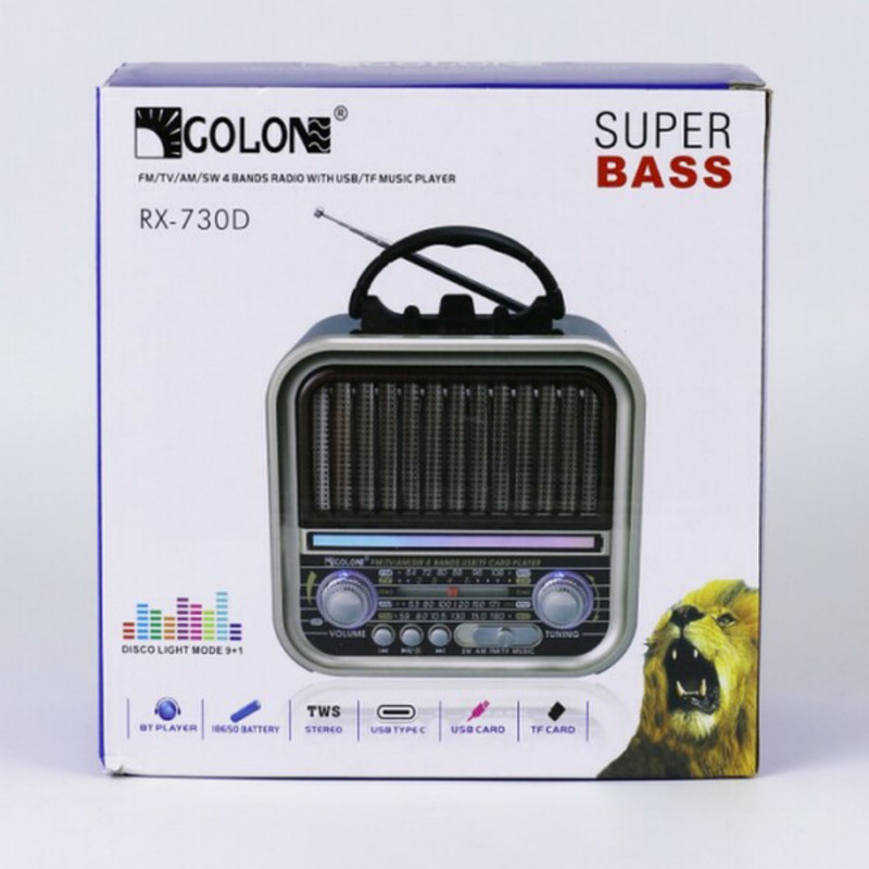رادیو گولون مدل RX-730D رادیو گولون مدل RX-730D