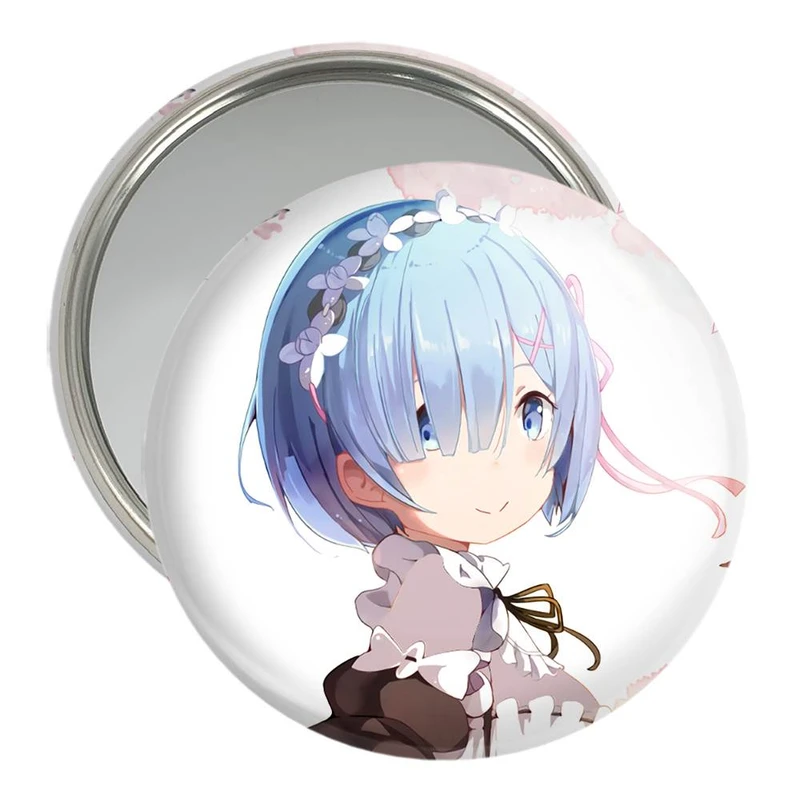 آینه جیبی خندالو مدل رم انیمه ری زیرو ReZero  کد 12849