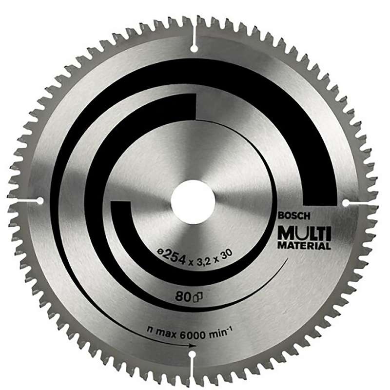 تیغ اره فارسی بر بوش مدل مولتی متریال 254MM-80T