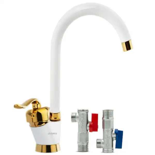 شیر آشپزخانه چیاکو مدل آرتور به همراه شیر پیسوار مجموعه 3 عددی