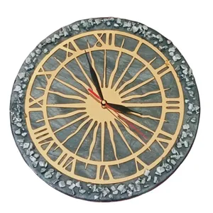 ساعت دیواری چوبی مدل پرتو کد 001