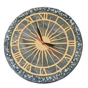 ساعت دیواری چوبی مدل پرتو کد 001