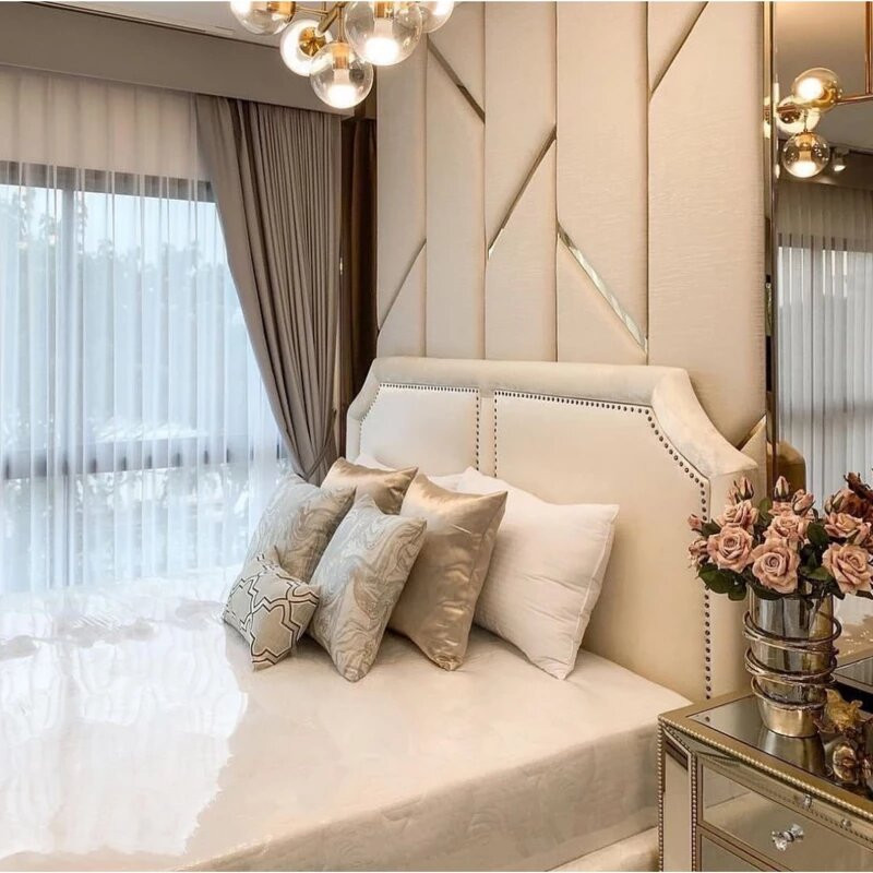 تخت خواب دو نفره مدل 5568 سایز 200x140 سانتی متر