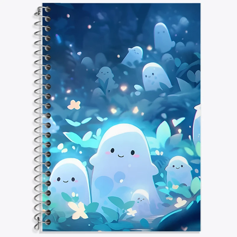 دفتر لغت 50 برگ خندالو طرح روح های کیوت کد F5268