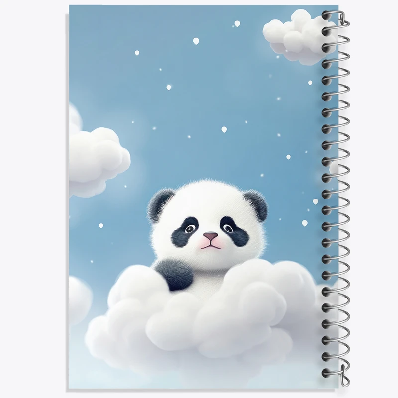 دفتر مشق 50 برگ خندالو طرح پاندا کیوت کد N2272