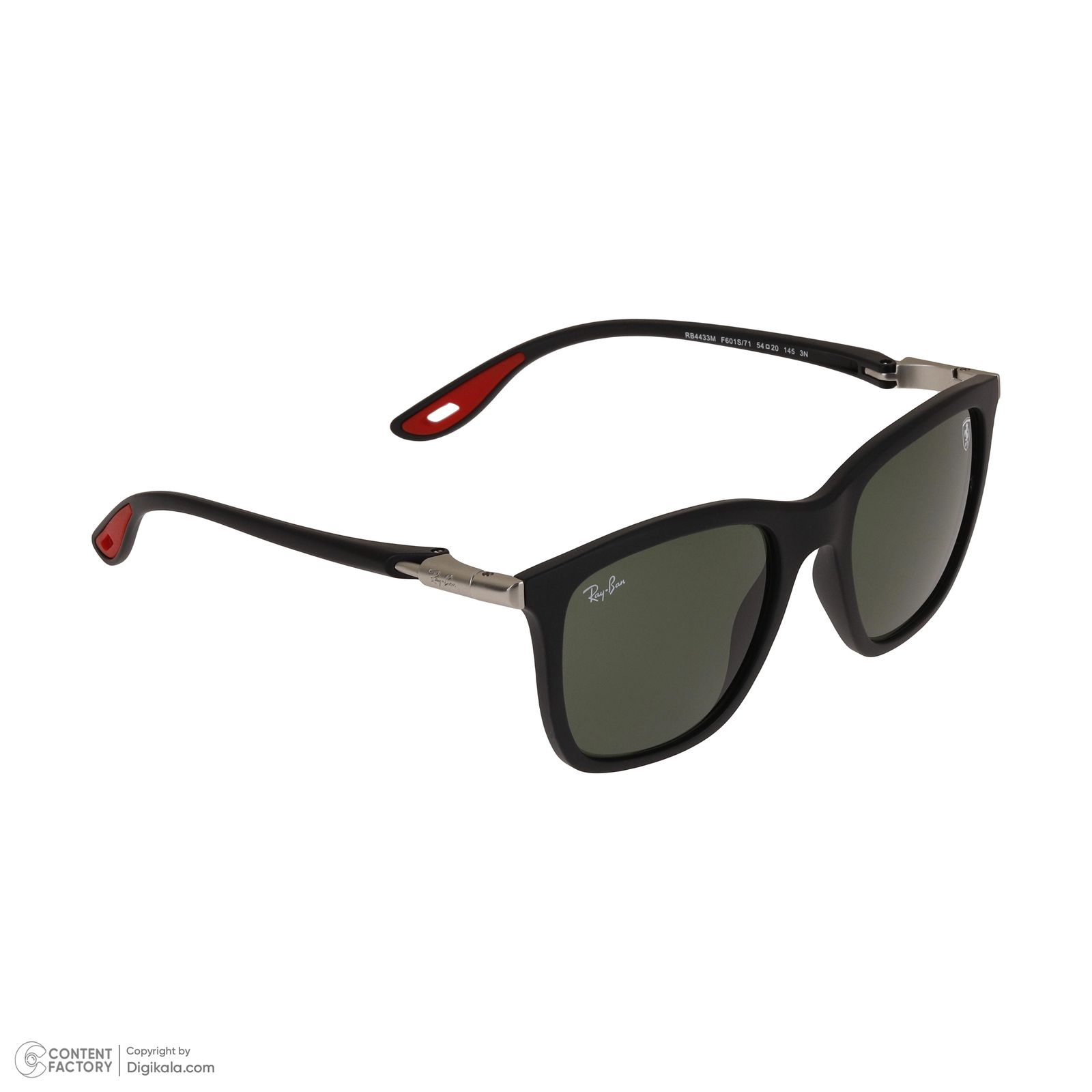 عینک آفتابی ویفرر غیر پلاریزه ری بن مدل RB4433M-F601S/71 -  - 2