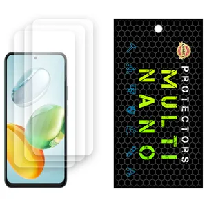 Multi Nano X-S3N Model Transparent Screen Protector Suitable For Honor X7c Mobile Phone Pack Of 3