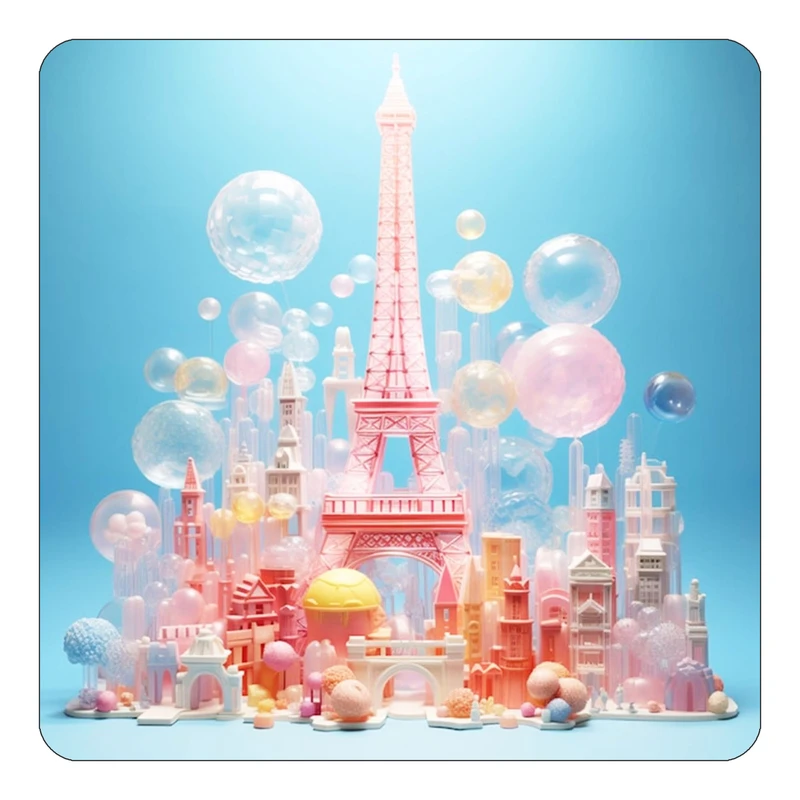 مگنت کاکتی طرح پاریس Paris مدل mp55797