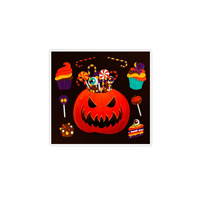 استیکر تزئینی موبایل و تبلت ماسا دیزاین مدل stkv03706 طرح halloween