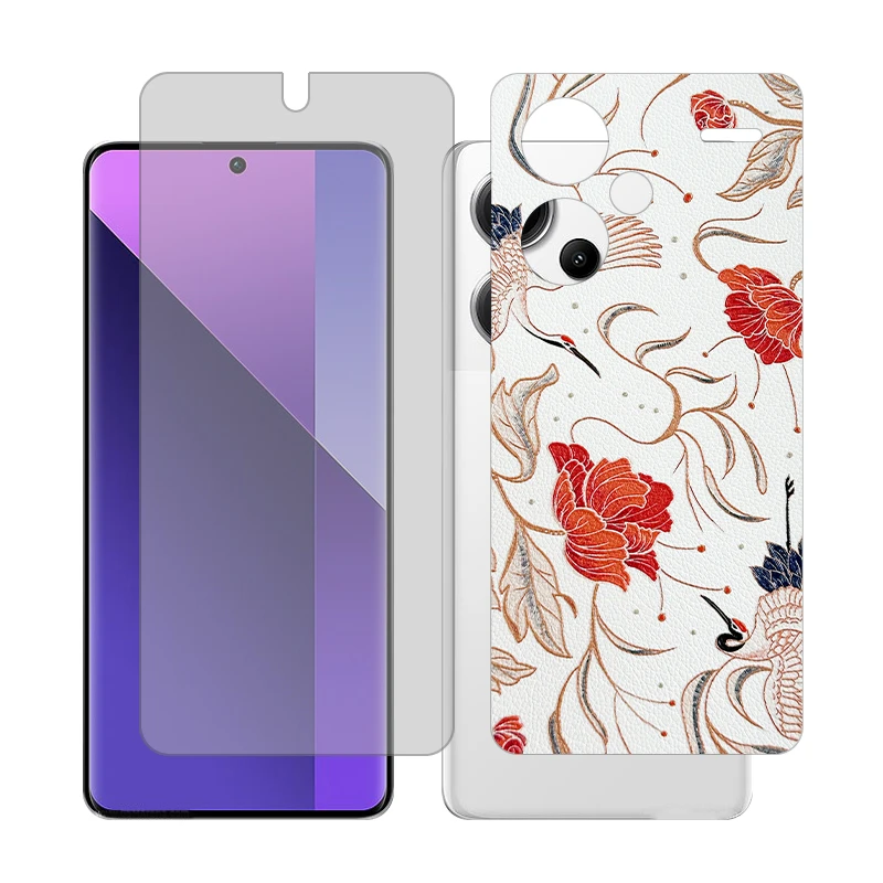 محافظ صفحه نمایش شفاف گلس مدل Together مناسب برای گوشی موبایل شیائومی Redmi Note 13 Pro Plus به همراه برچسب پوششی 