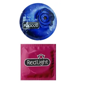 کاندوم کاپوت مدل Be Nice Have Fun No. Sixteen به همراه یک عدد کاندوم ردلایت مدل فویل
